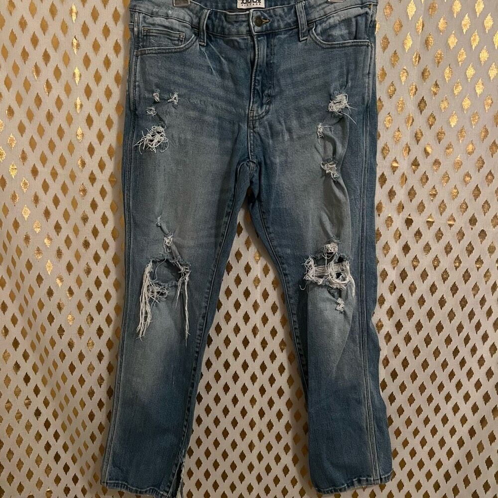Jordache distressed jeans men’s vintage denim 34x32